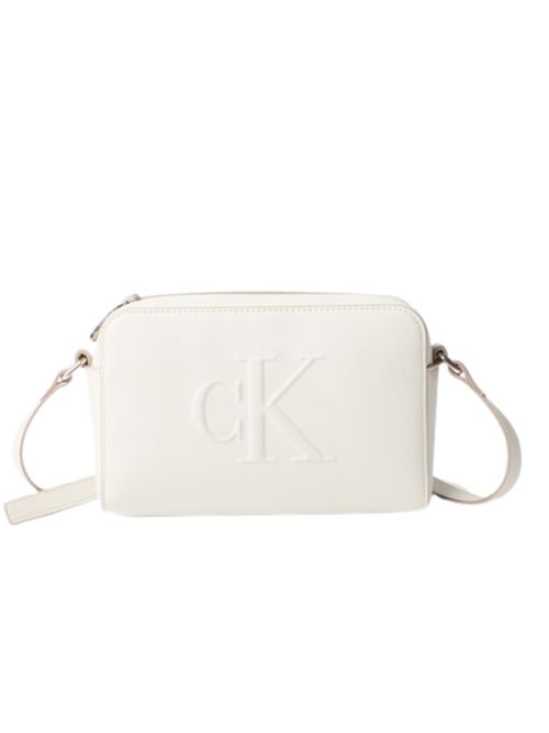 Tracollina panna in poliuretano Calvin Klein | LV04K3036GFUP